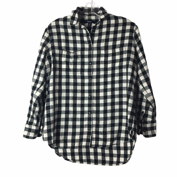 Madewell Oversized Boyshirt in Buffalo Check - Picture 5 of 13